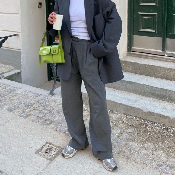 The Row Virgin Wool Wide Leg Pants size S US 4 - Picture 9 of 10